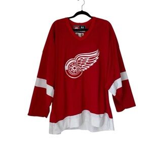 Vintage Detroit Red Wings Nike NHL Hockey Jersey Men Size 52 Canada